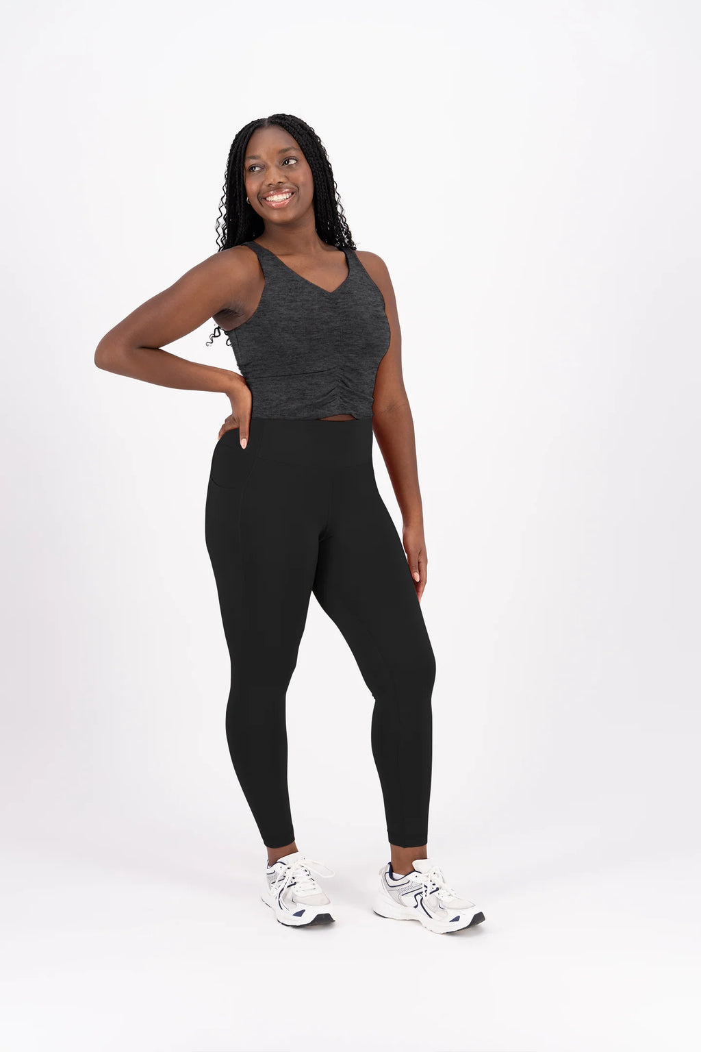 Ruched Bra Tank