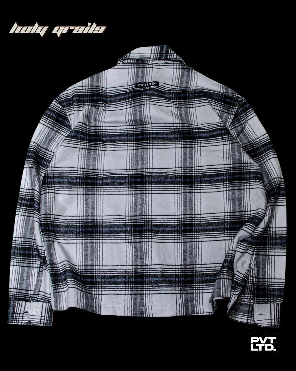 Iced White Button Down Shirt HG x Pvt Ltd