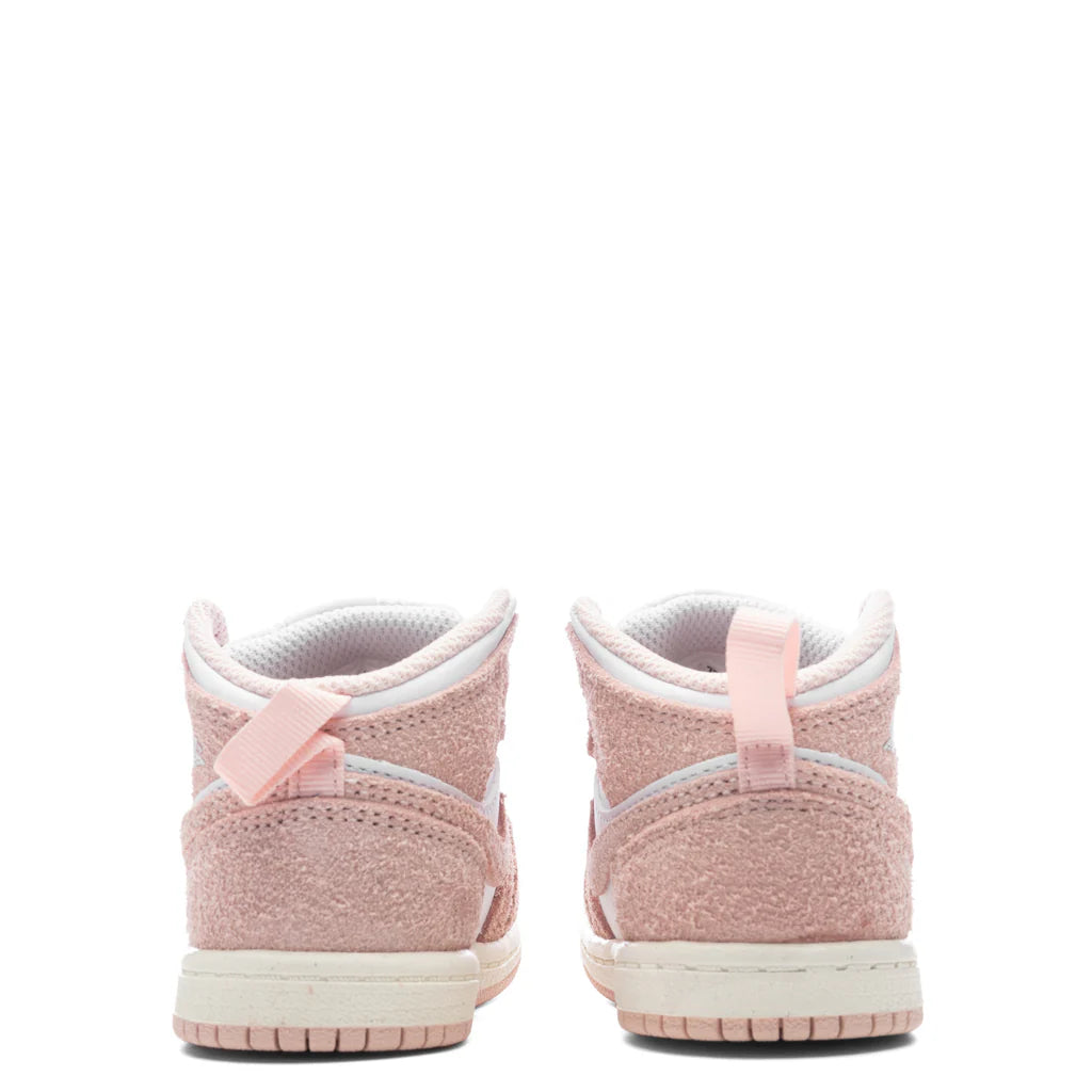 Air Jordan 1 Mid SE TD White Legend Pink Sail