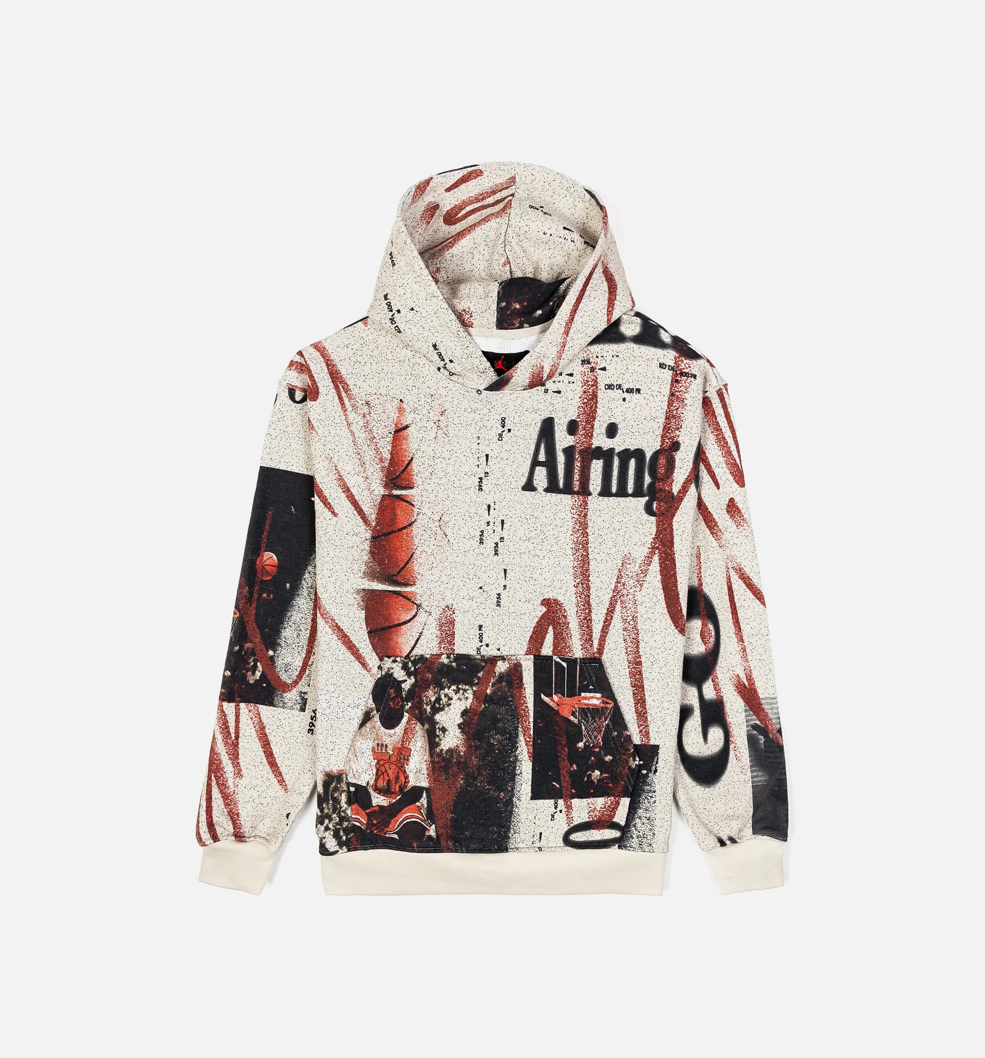 Heritage Knit Pullover Mens Hoodie Sail