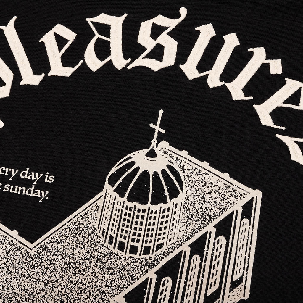 Chapel Heavyweight T Shirt Black