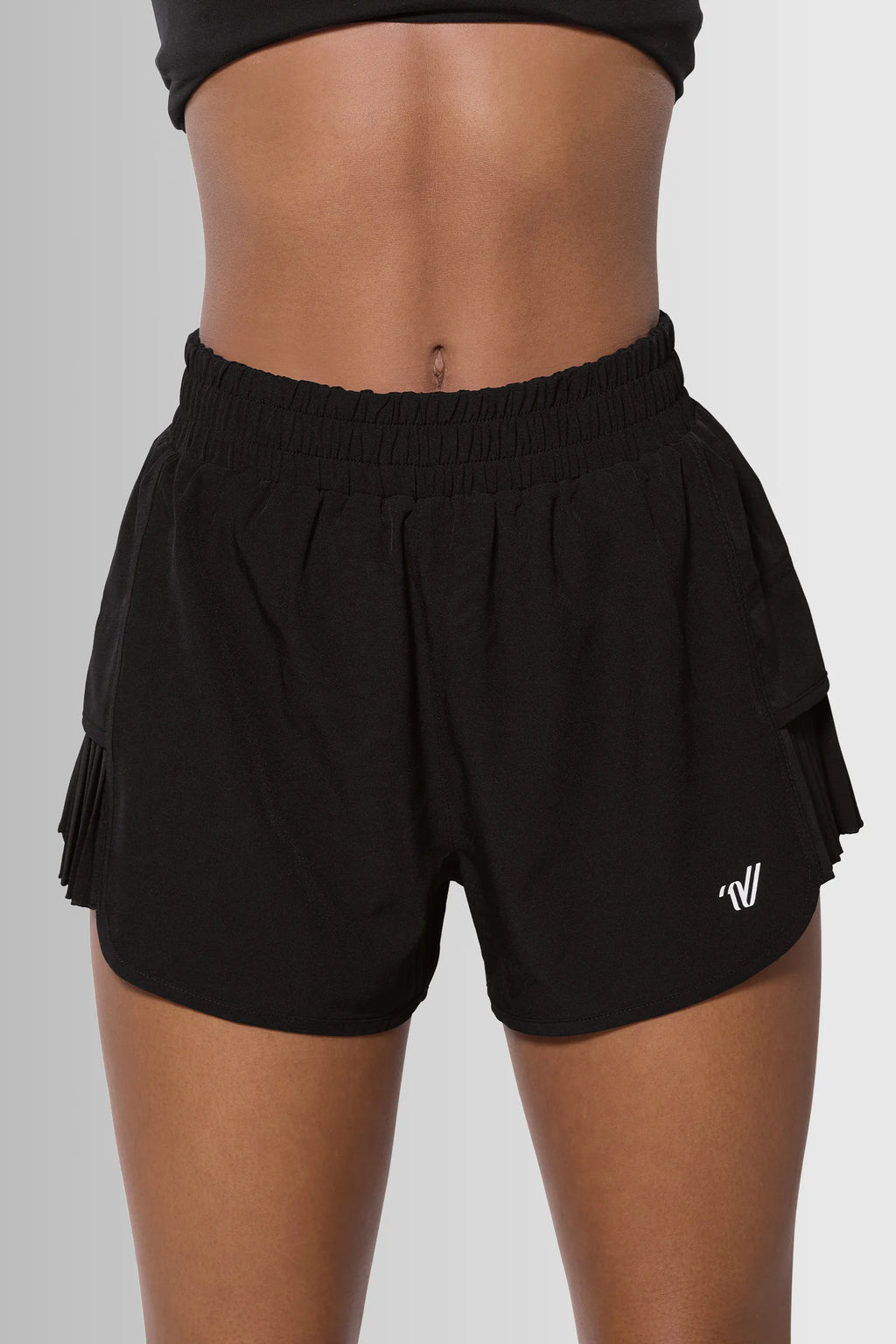 Side Pleat Active Short
