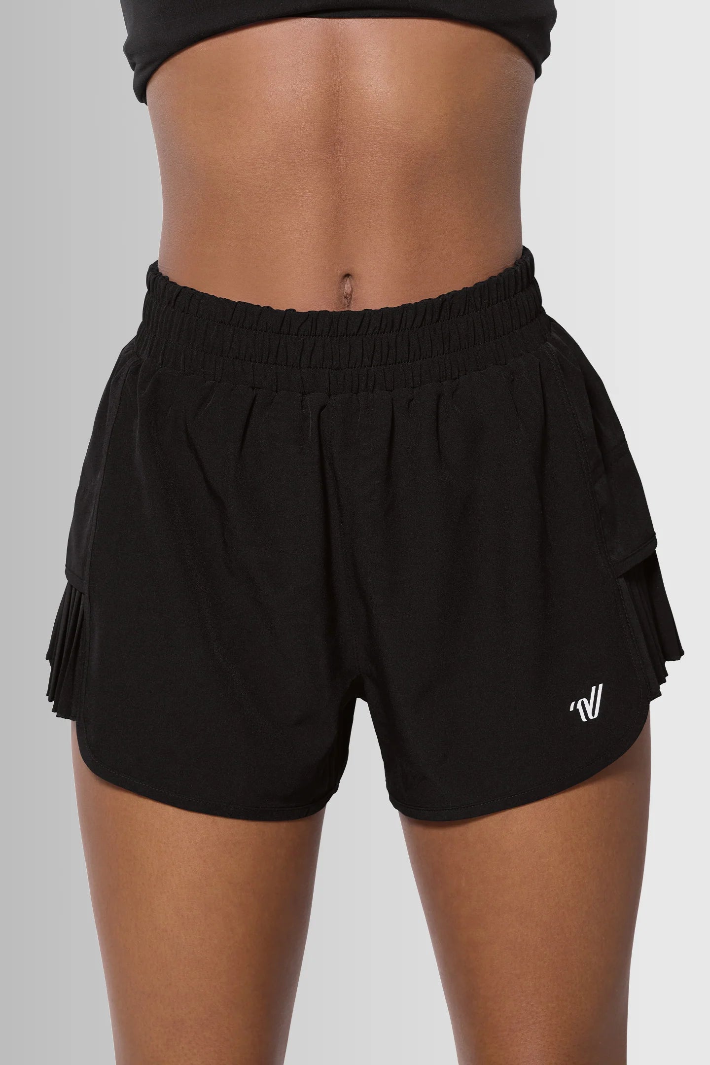 Side Pleat Active Short