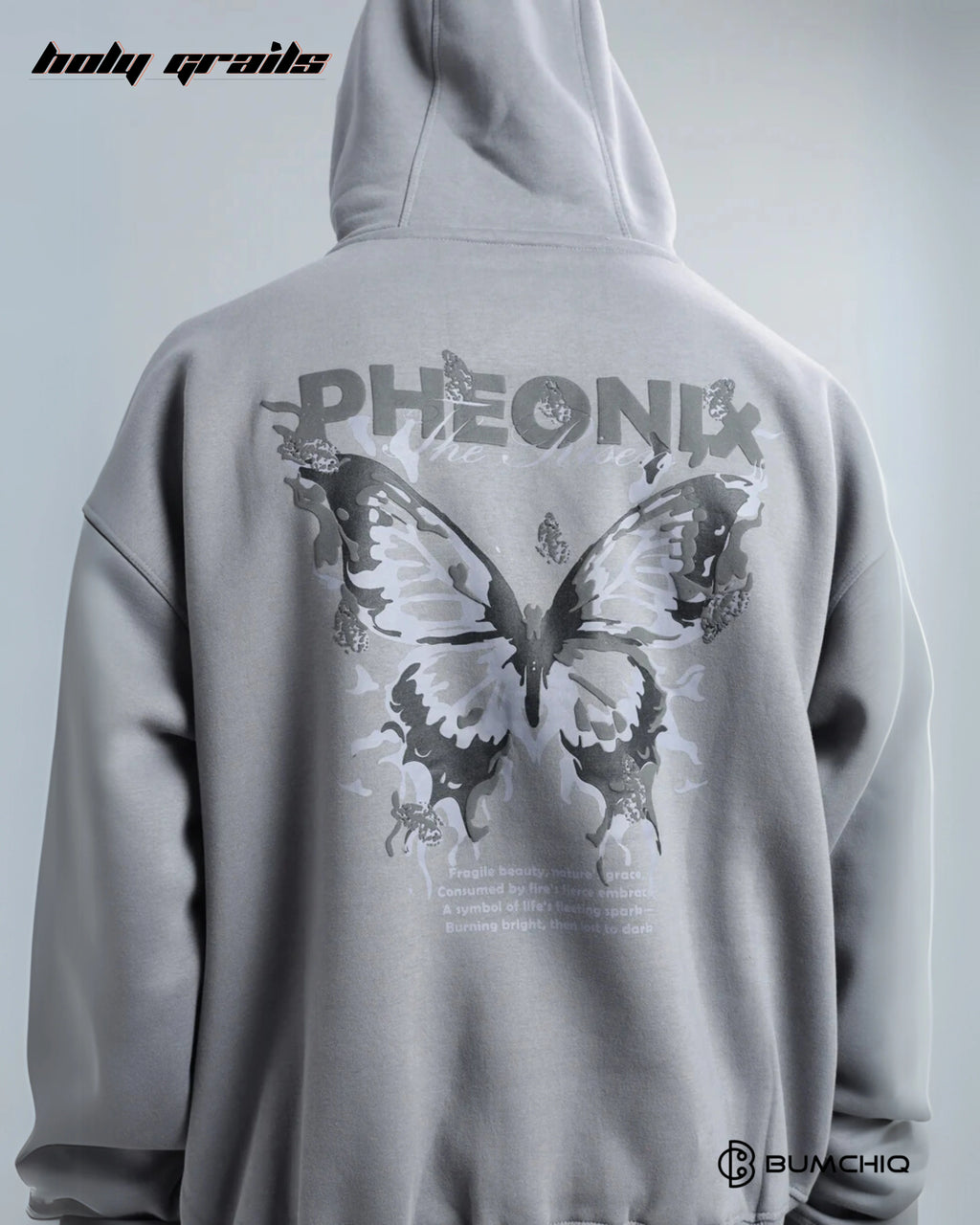 Ascendant Grey Hoodie HG x Bumchiq