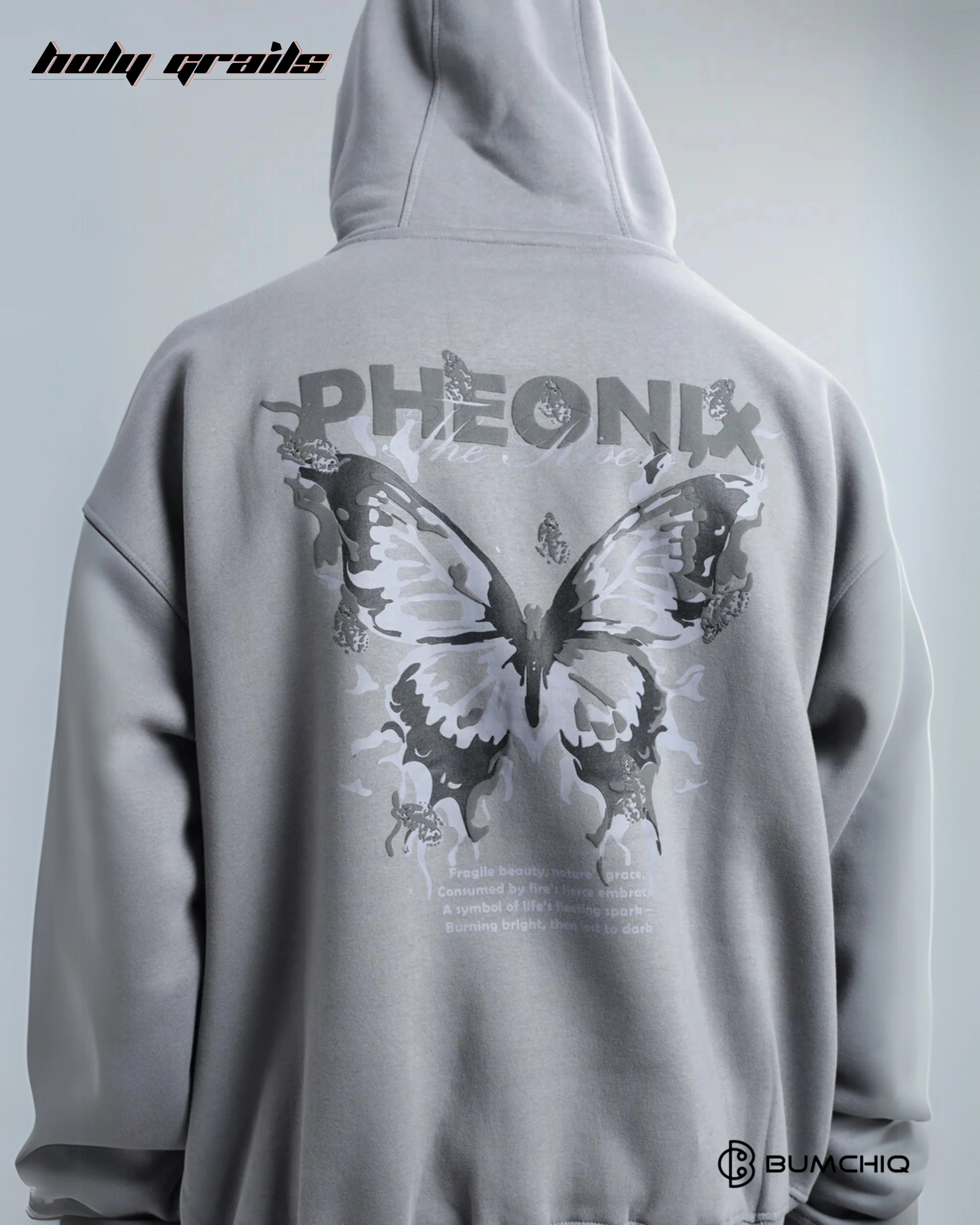 Ascendant Grey Hoodie HG x Bumchiq