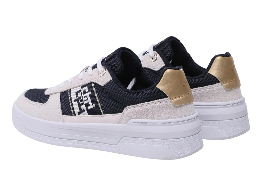 Tenis Tommy Hilfiger Basket Sneaker Space Blue para Mujer