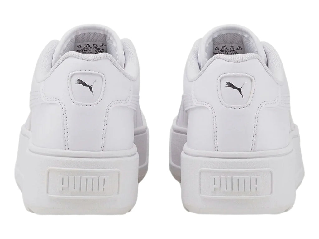Tenis PUMA Karmen L Blanco y Plata para Mujer