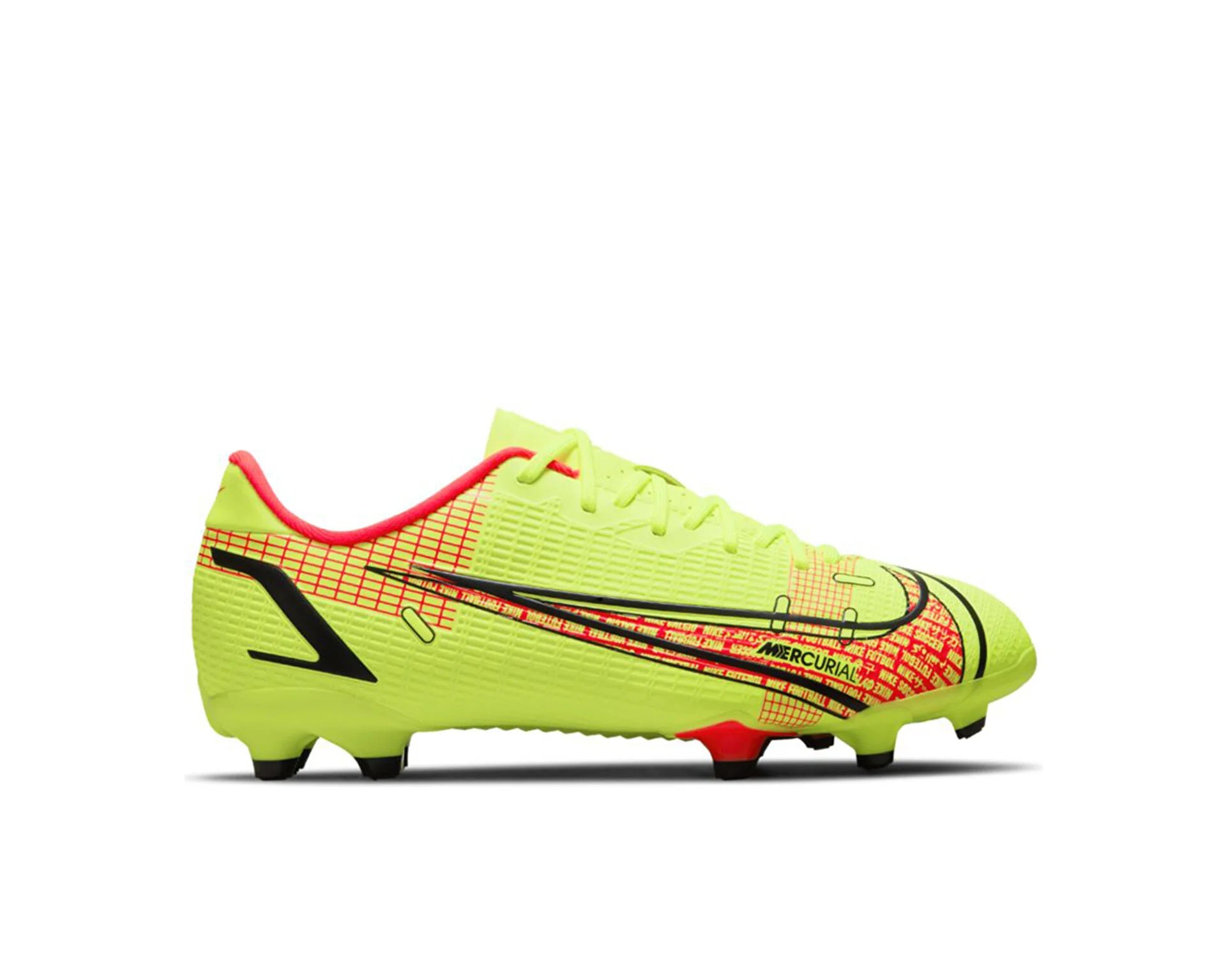 Nike Mercurial Vapor 14 A FG Youth Soccer Cleats Volt