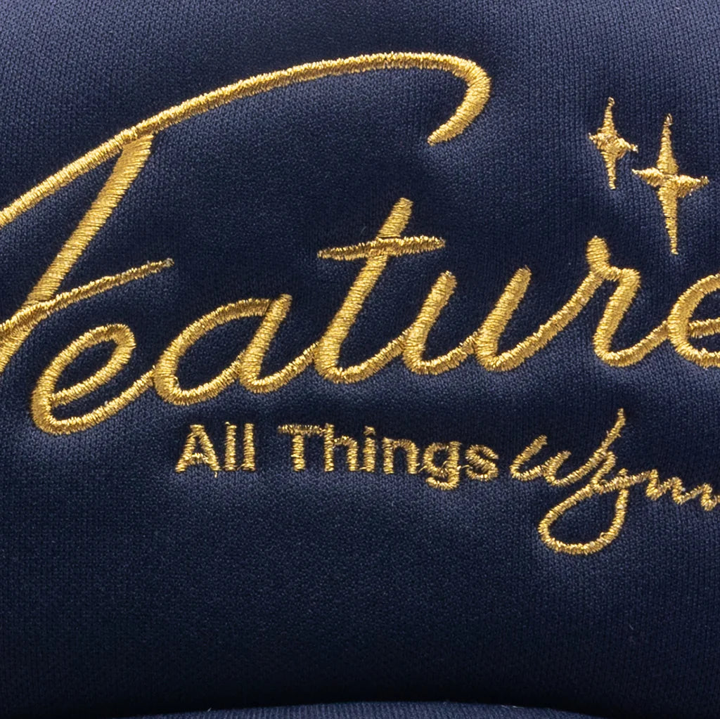 Feature x Wynn Shine Trucker Navy