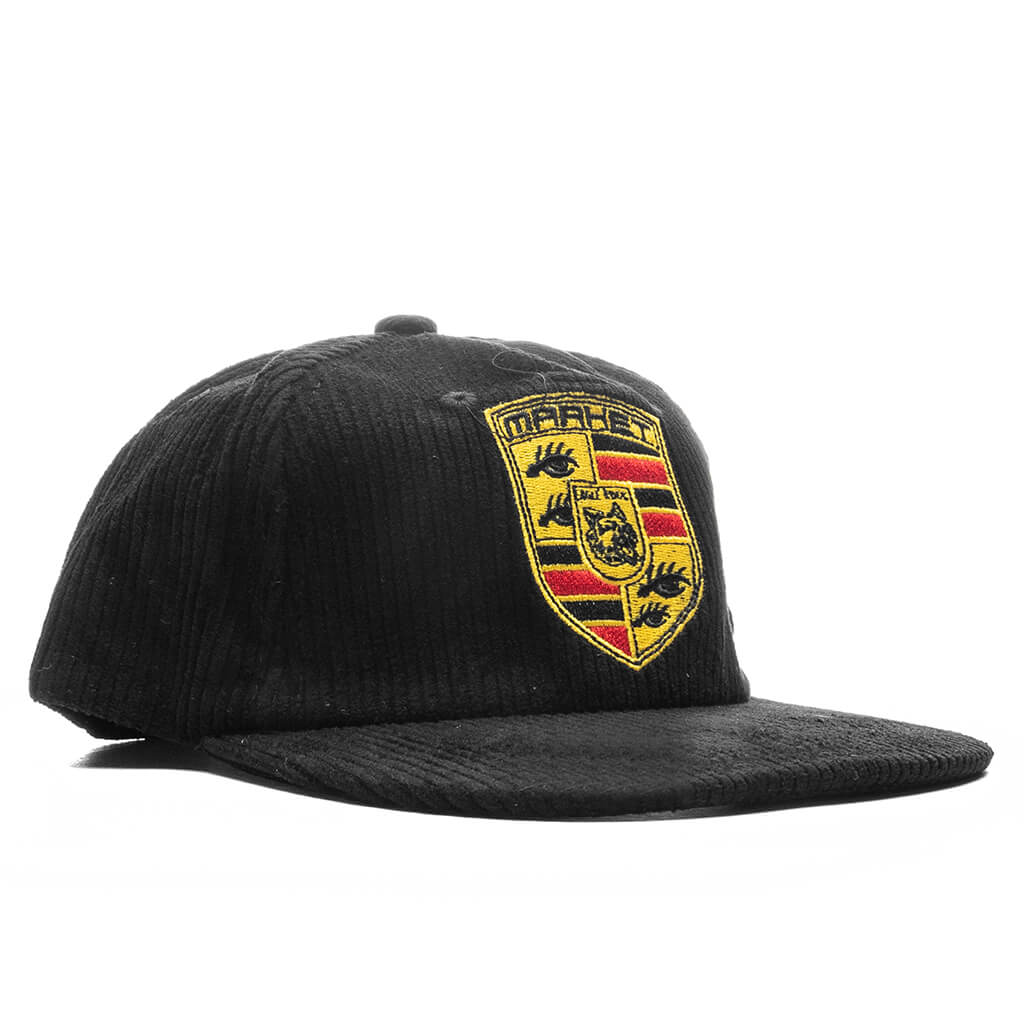 Ultimate 5 Panel Washed Black