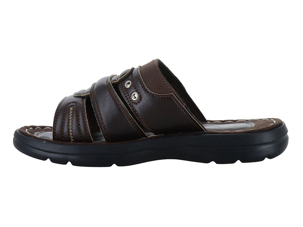 Sandalias Furor Casual Café Oscuro para Hombre