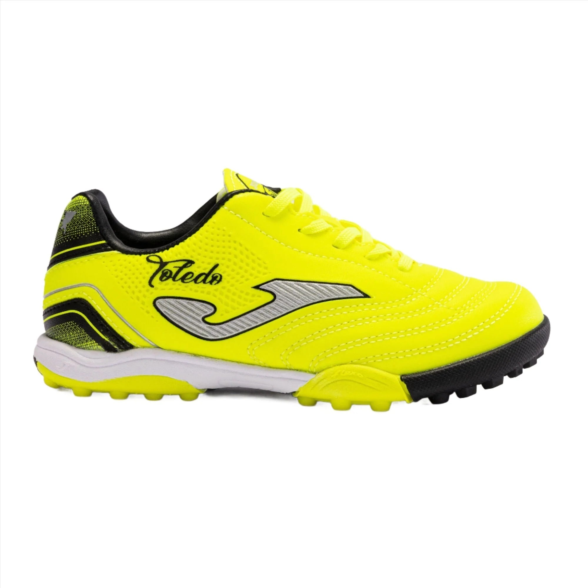 Joma Toledo JR 2309 TF Turf Youth Soccer Cleats Lemon Fluo