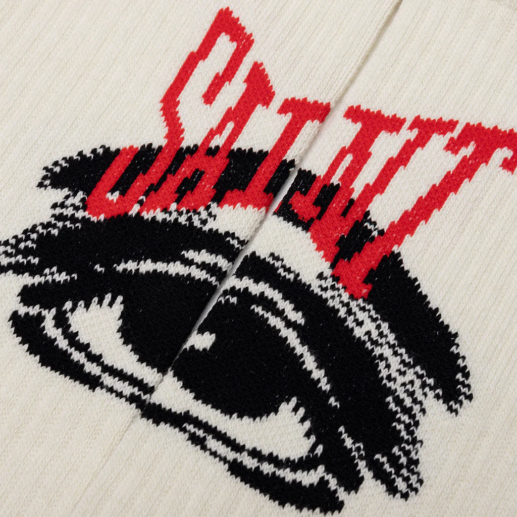 Saint Eye Socks Ecru