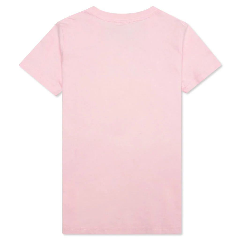 Kids Overlap Tee Pink