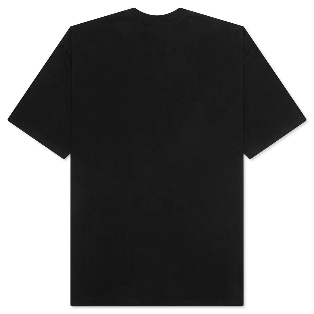 Warning S S Tee Black