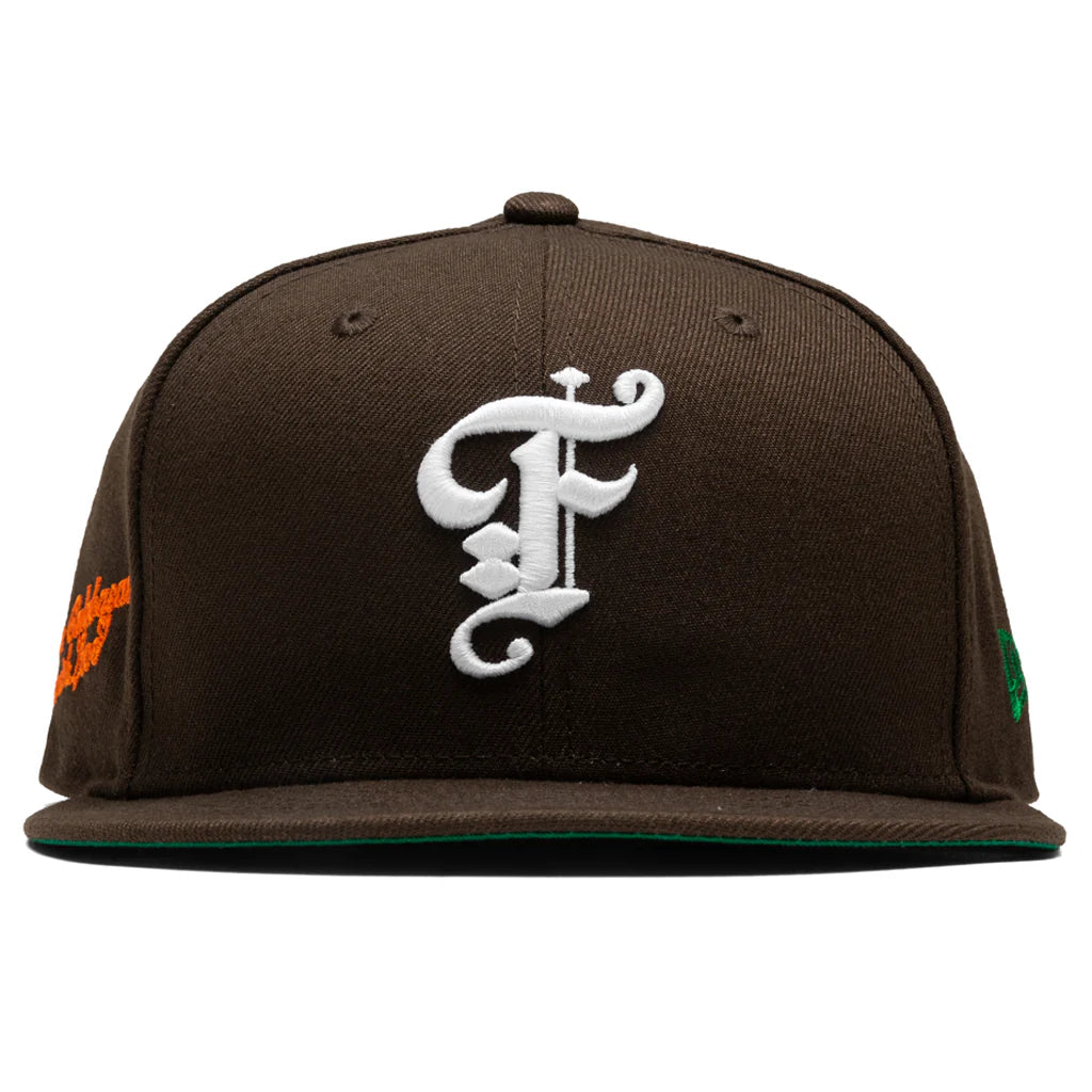 Feature x New Era Calabasas Chapter Fitted Cap Walnut