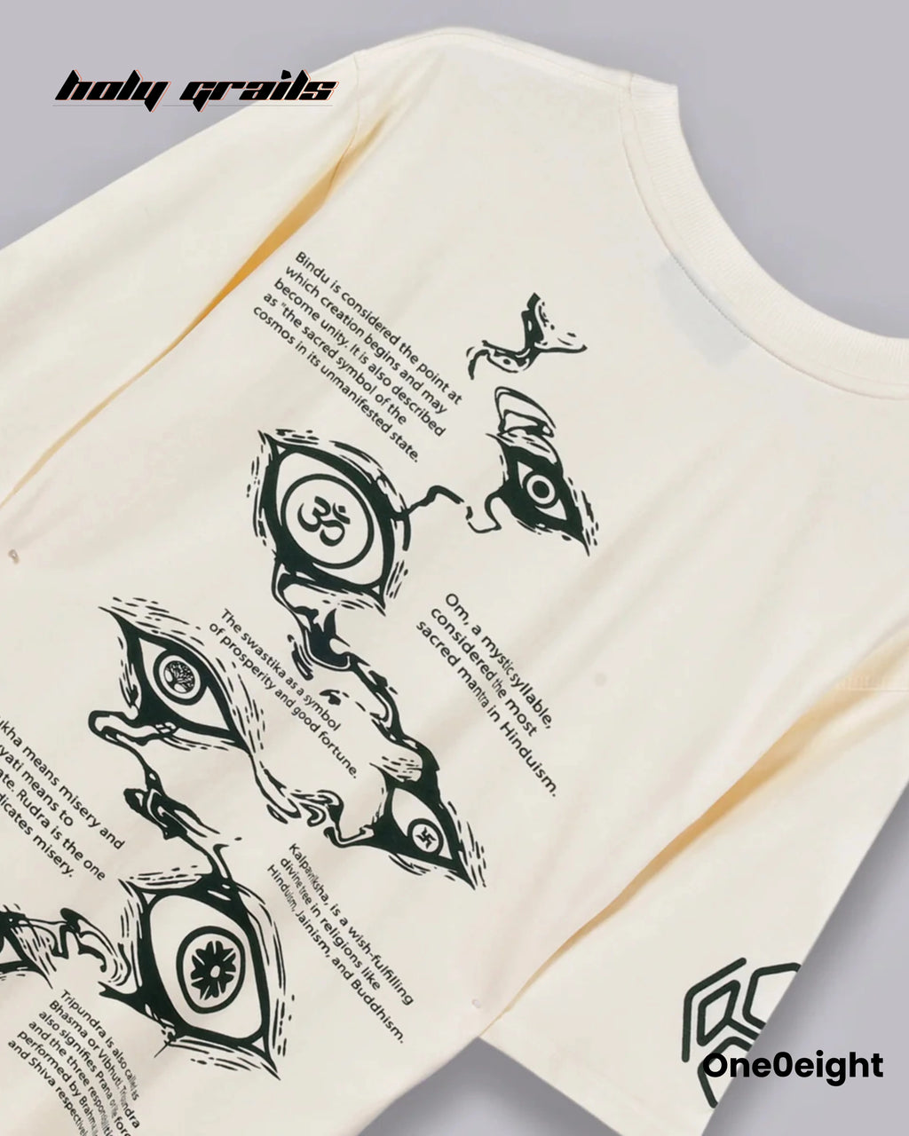 Tattva Cream Oversize Tee HG x One0eight