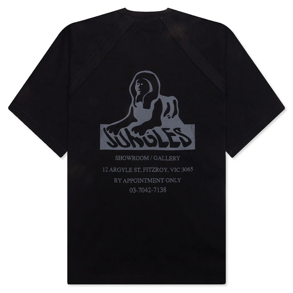 Sphinx Raglan Tee Black
