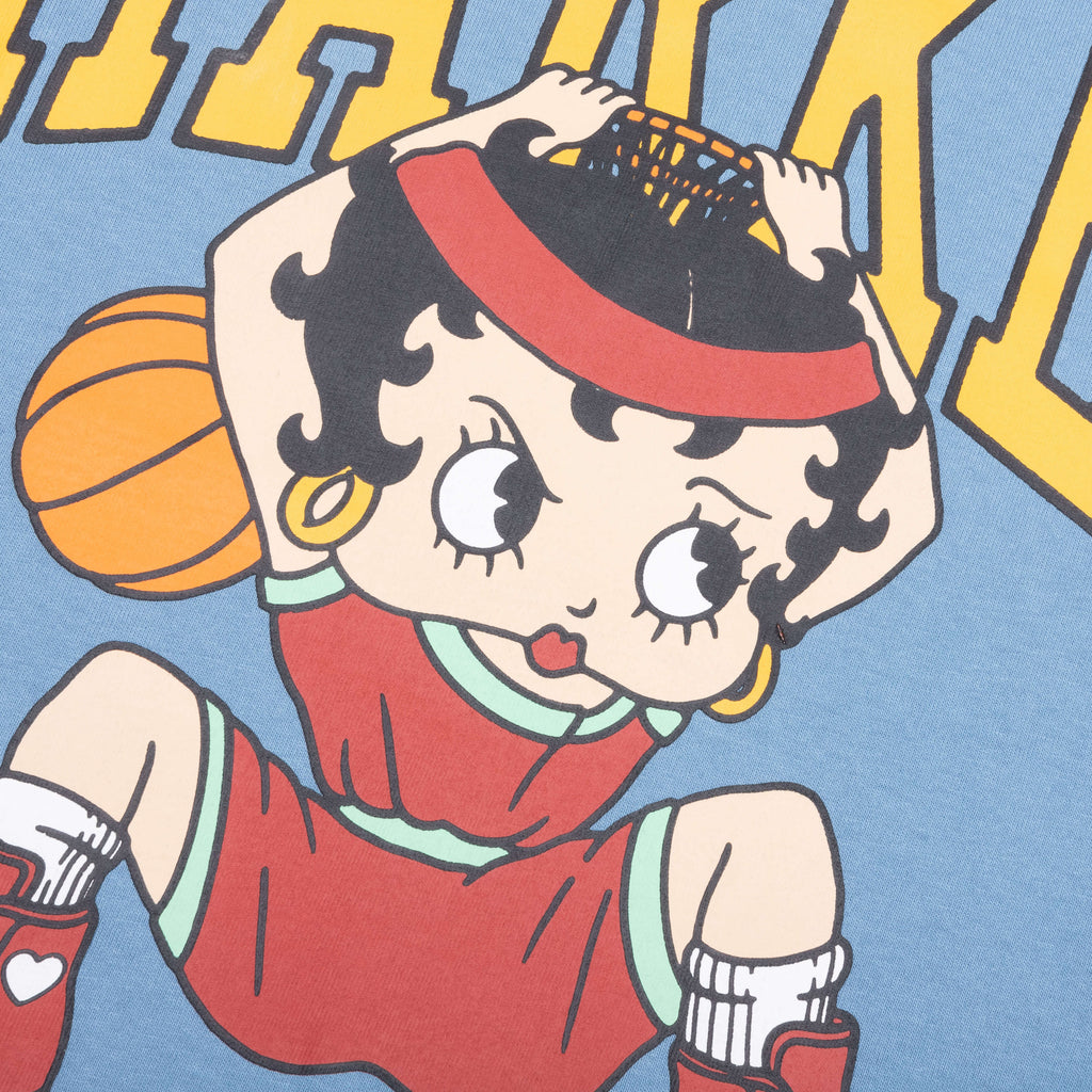 Market x Betty Boop Dunking T Shirt Sky Blue