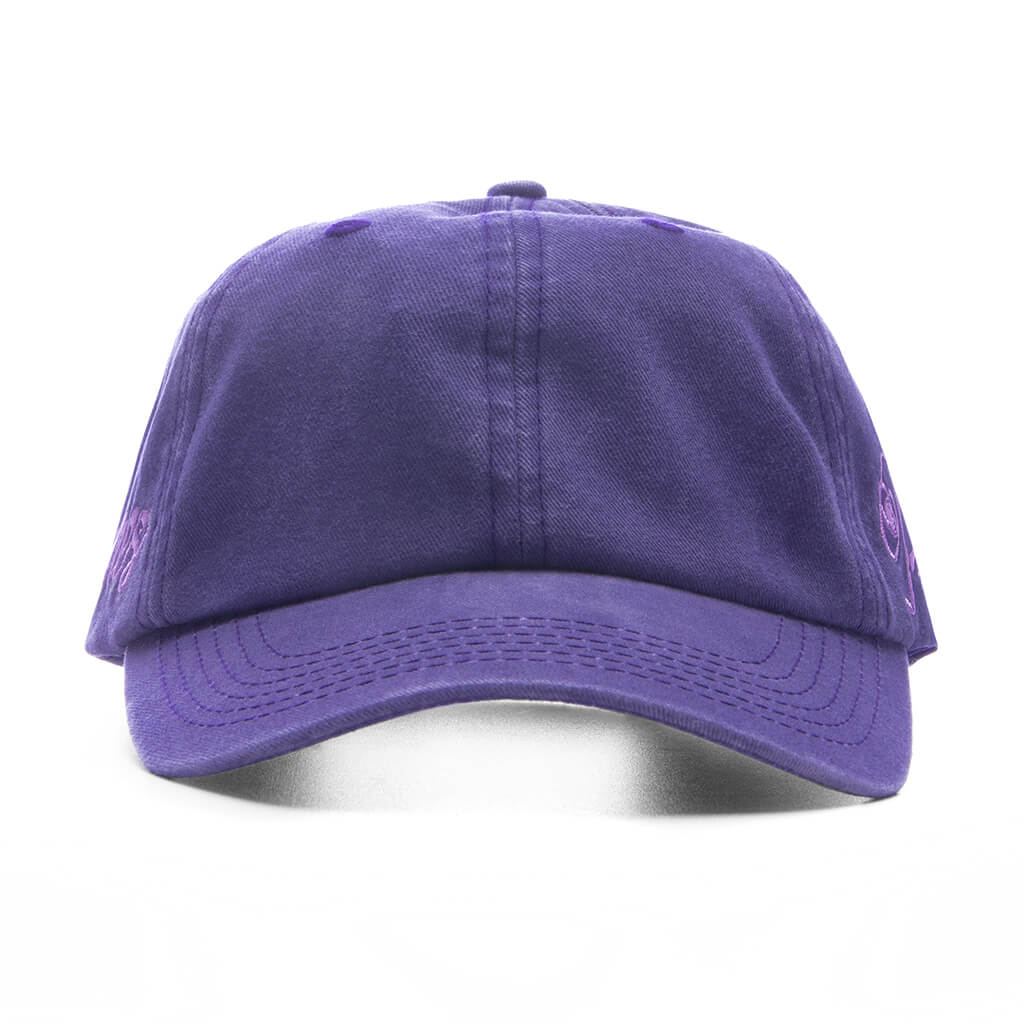 Scrawl Polo Cap Eggplant