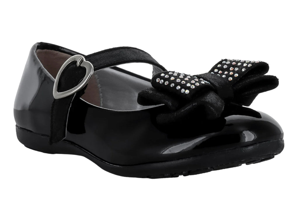 Zapatos Planos de Charol Negro Tropicana para Niña
