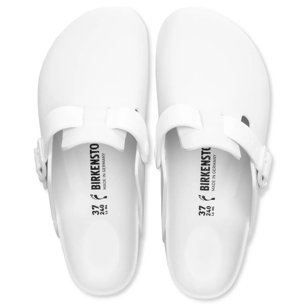 Womens Boston Eva White