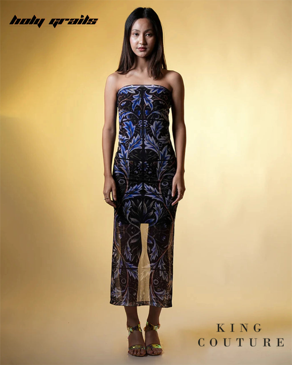 Blue Tulip Full Piece Dress HG x King Couture