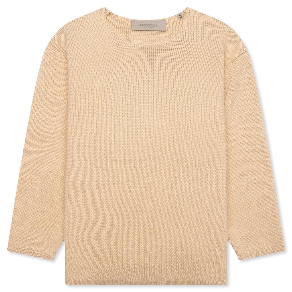 Kids Raw Sweater Sand