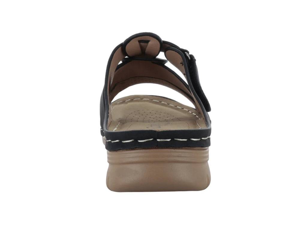 Sandalias Comfort Fit Negro para Mujer