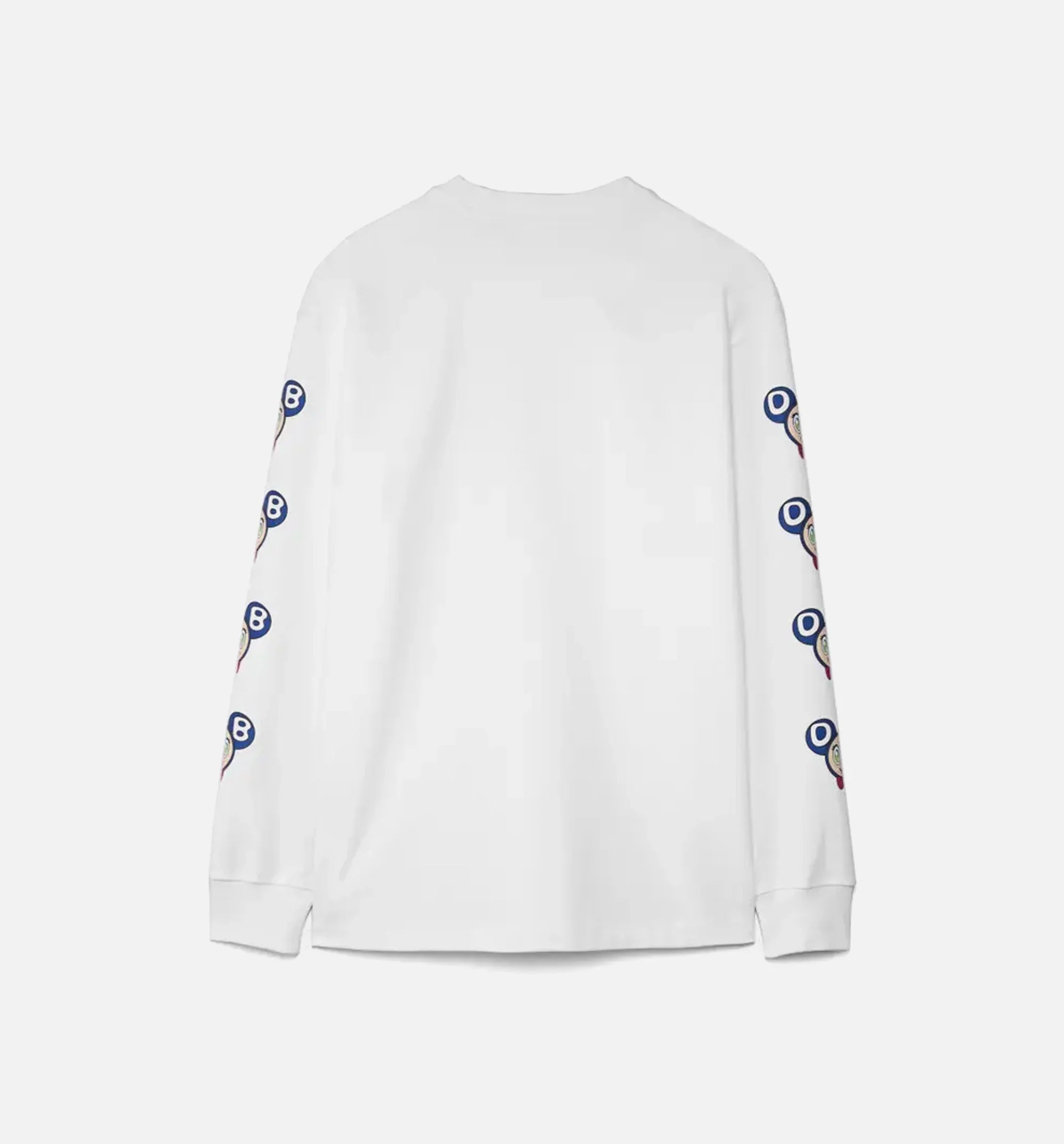 Takashi Murakami Dob Mens Long Sleeve Shirt White