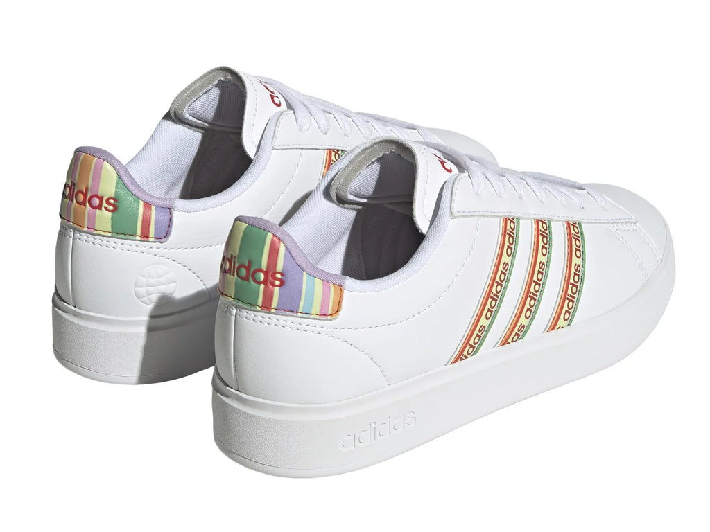 Tenis Adidas Grand Court 20 Blancos Multicolor para Mujer