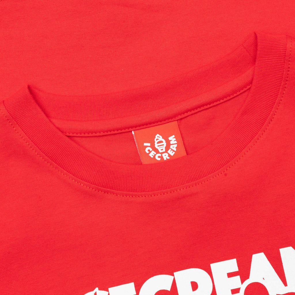 Kids Home S S Tee Racing Red