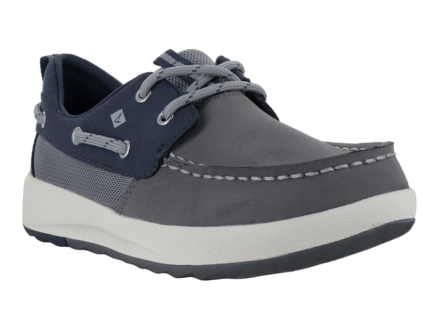 Zapatos Náuticos Sperry Gris y Azul para Niño