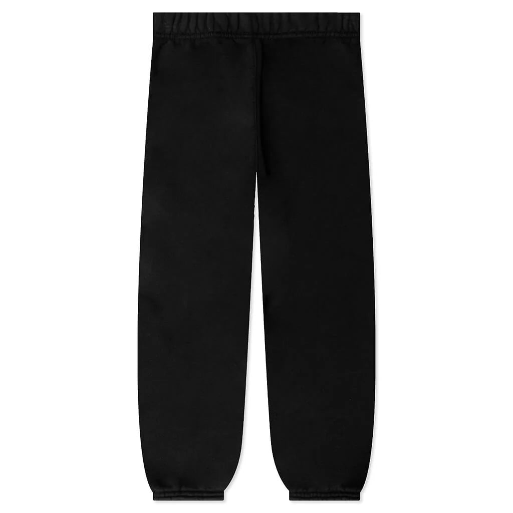 Kids Heavy Fleece Sweatpant Black