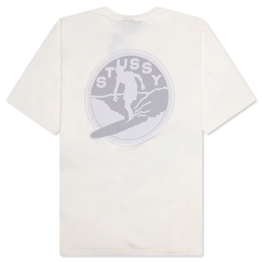 Surf Club Pigment Dyed Tee Natural