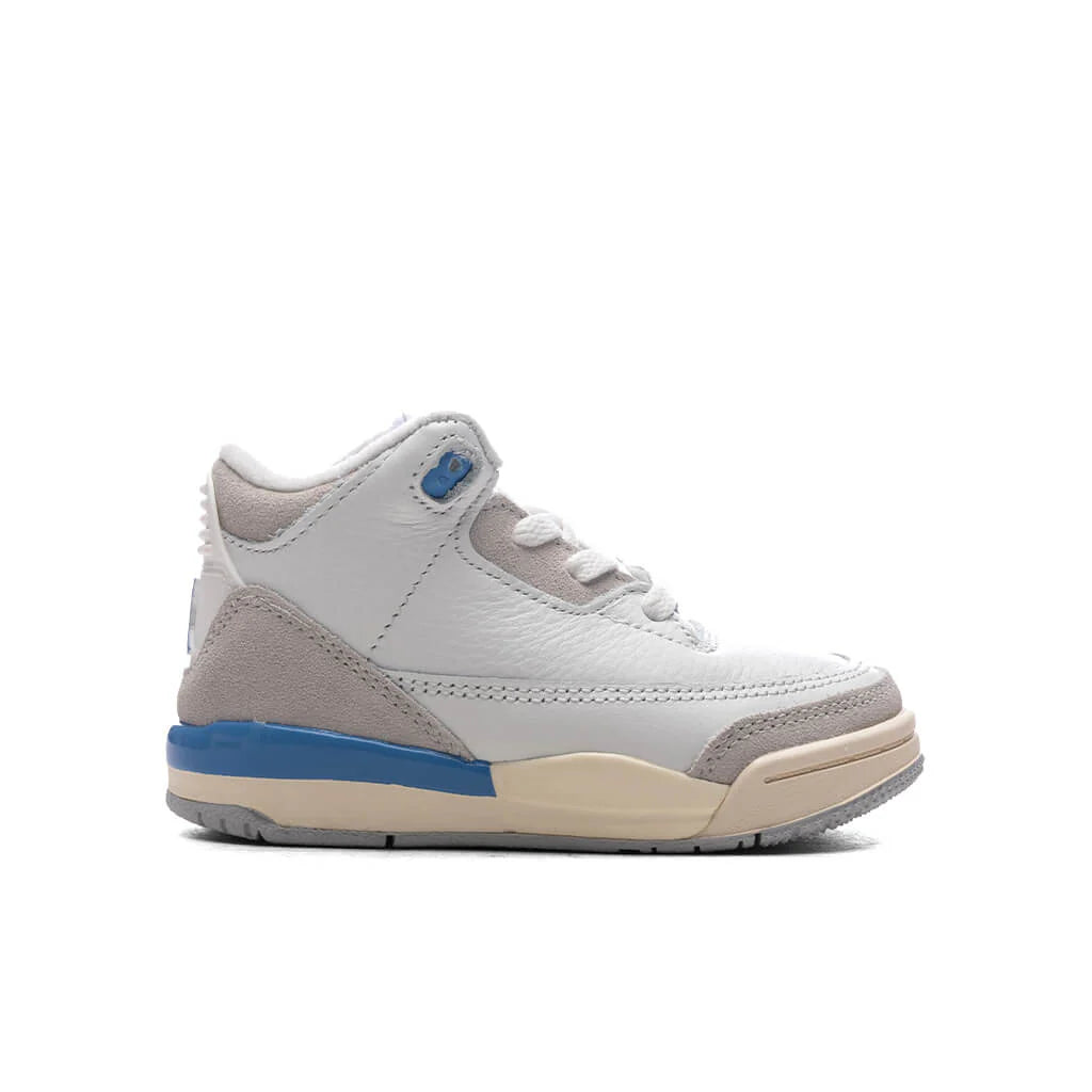 Air Jordan 3 Retro Lucky Shorts TD Summit White Hydrogen Blue Legend Blue