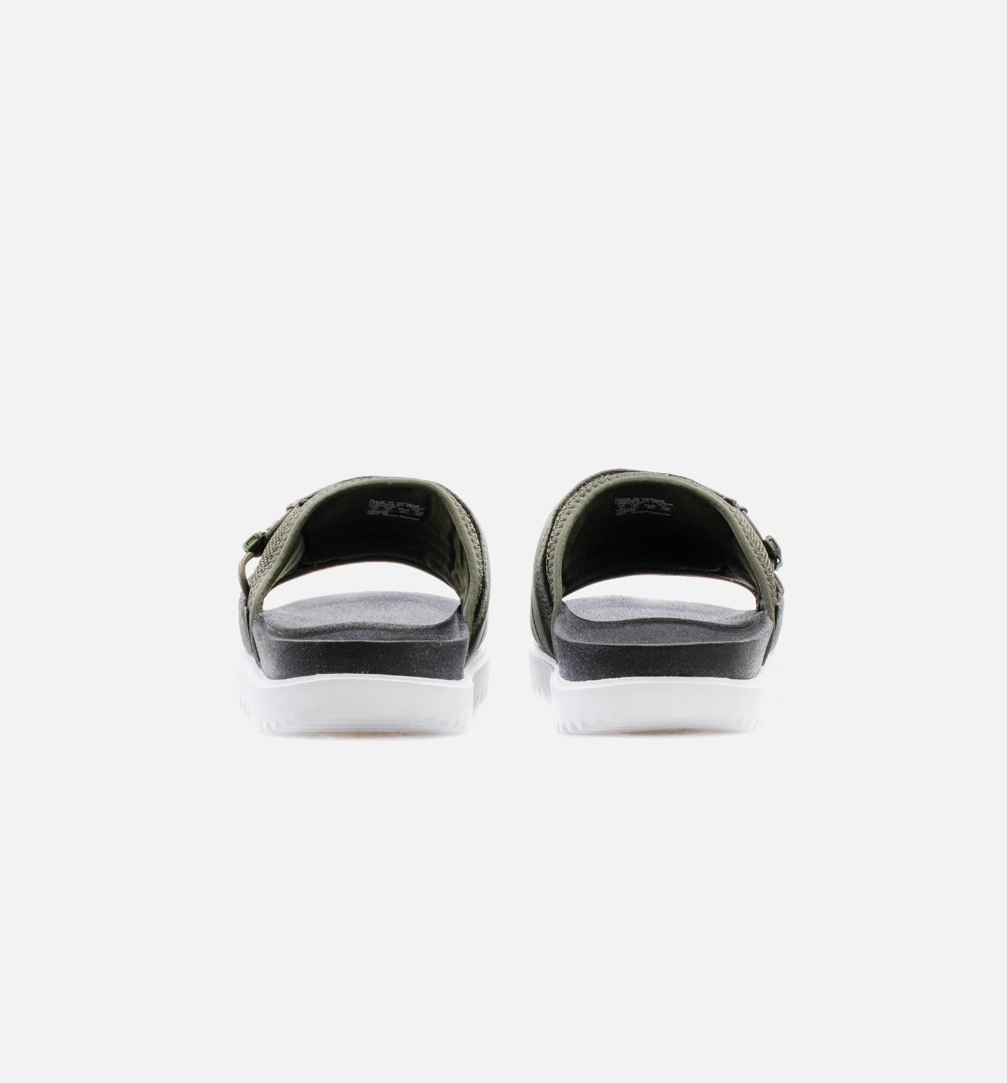 Asuna Slide Sequoia Mens Sandal Olive Black