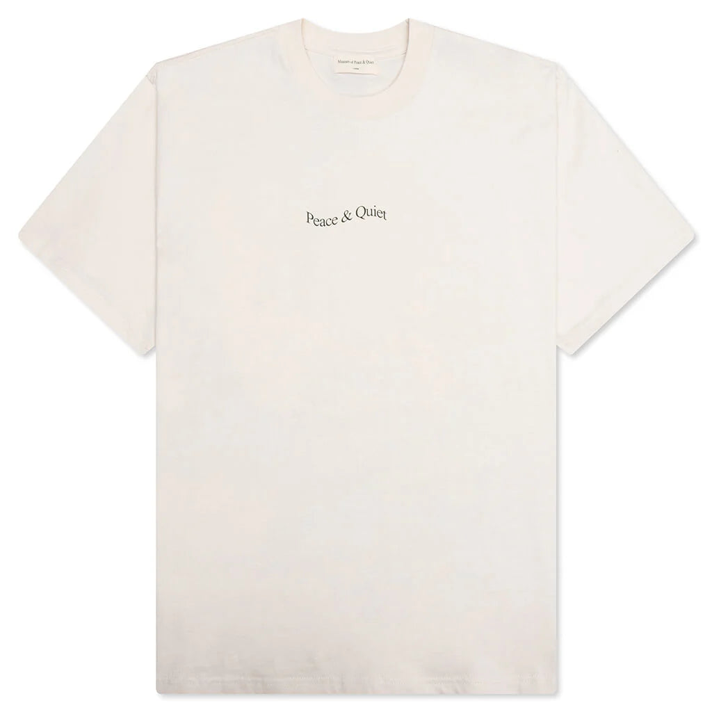 Wordmark T Shirt Bone
