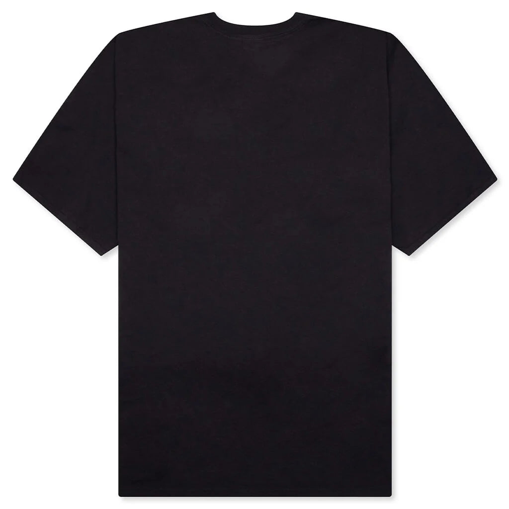 Stretch Pigment Dyed Tee Faded Black