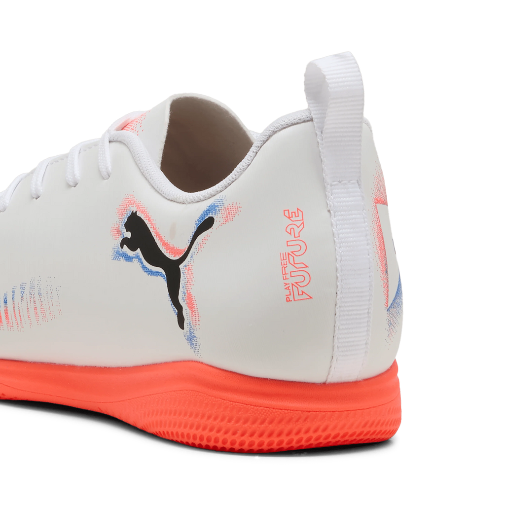 PUMA Future 8 Play Kids Indoor Shoes White Black