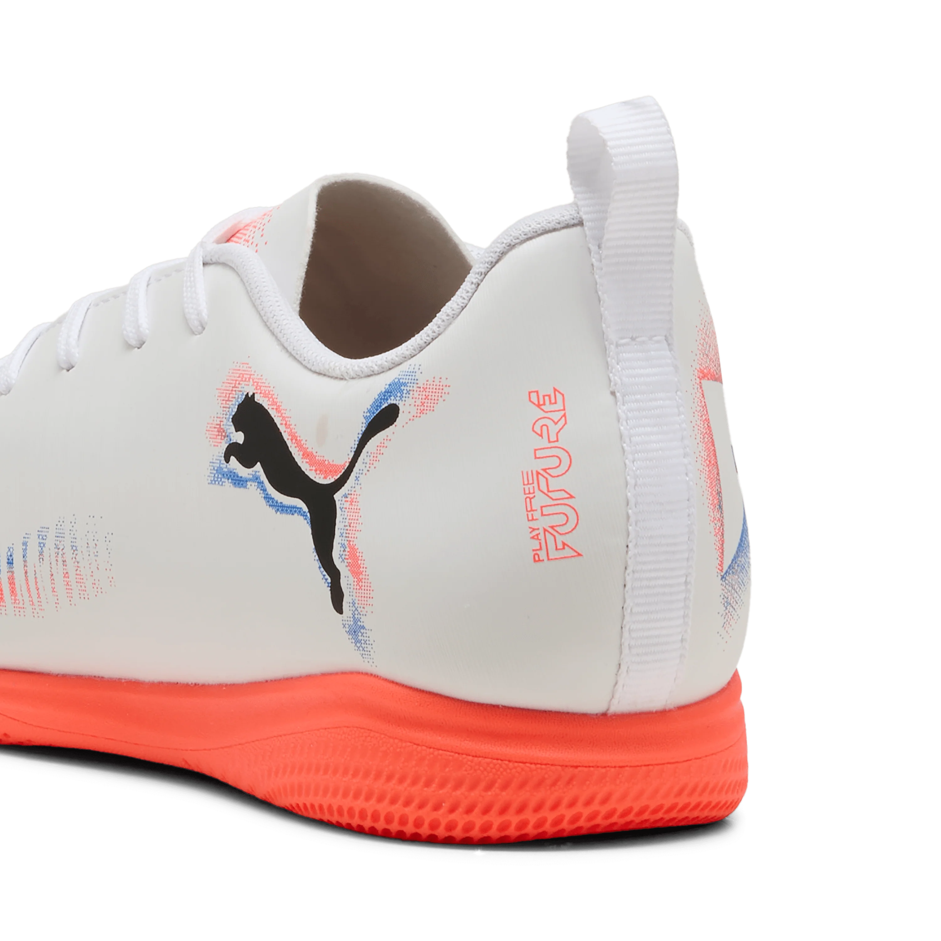 PUMA Future 8 Play Kids Indoor Shoes White Black