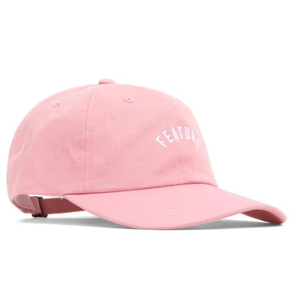 Arch Dad Hat Pink White