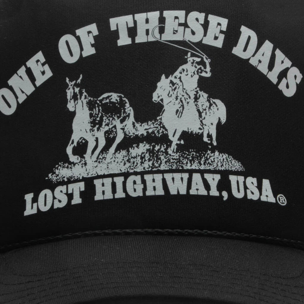 Lost Highway Trucker Black