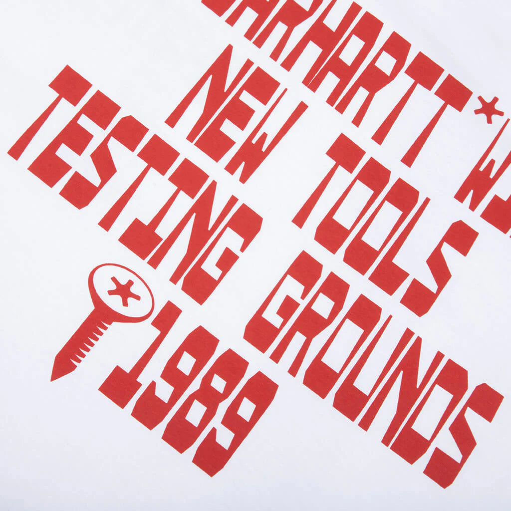 S S Blocks T Shirt White