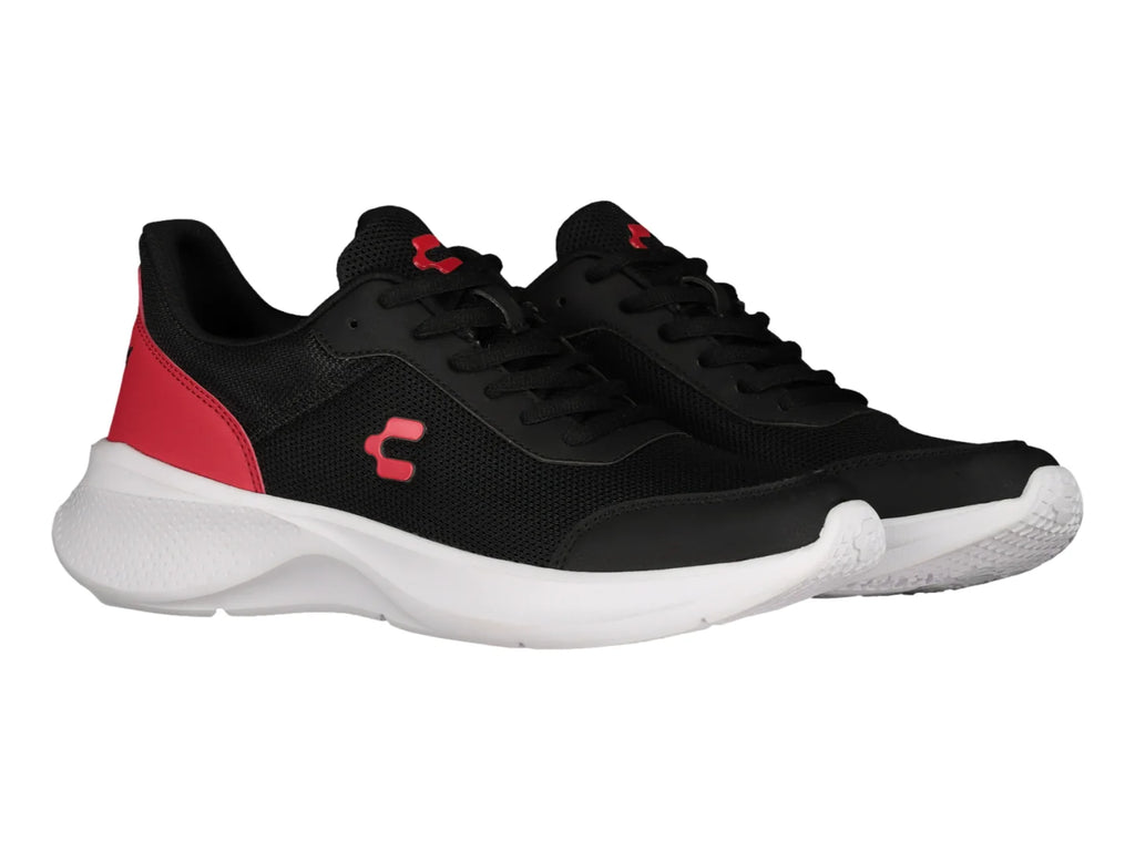 Tenis Charly Negro con Rojo para Hombre