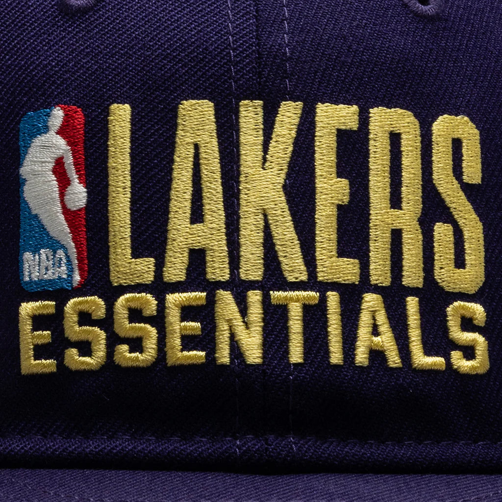 New Era x FOG Essentials 9Fifty Snapback Los Angeles Lakers
