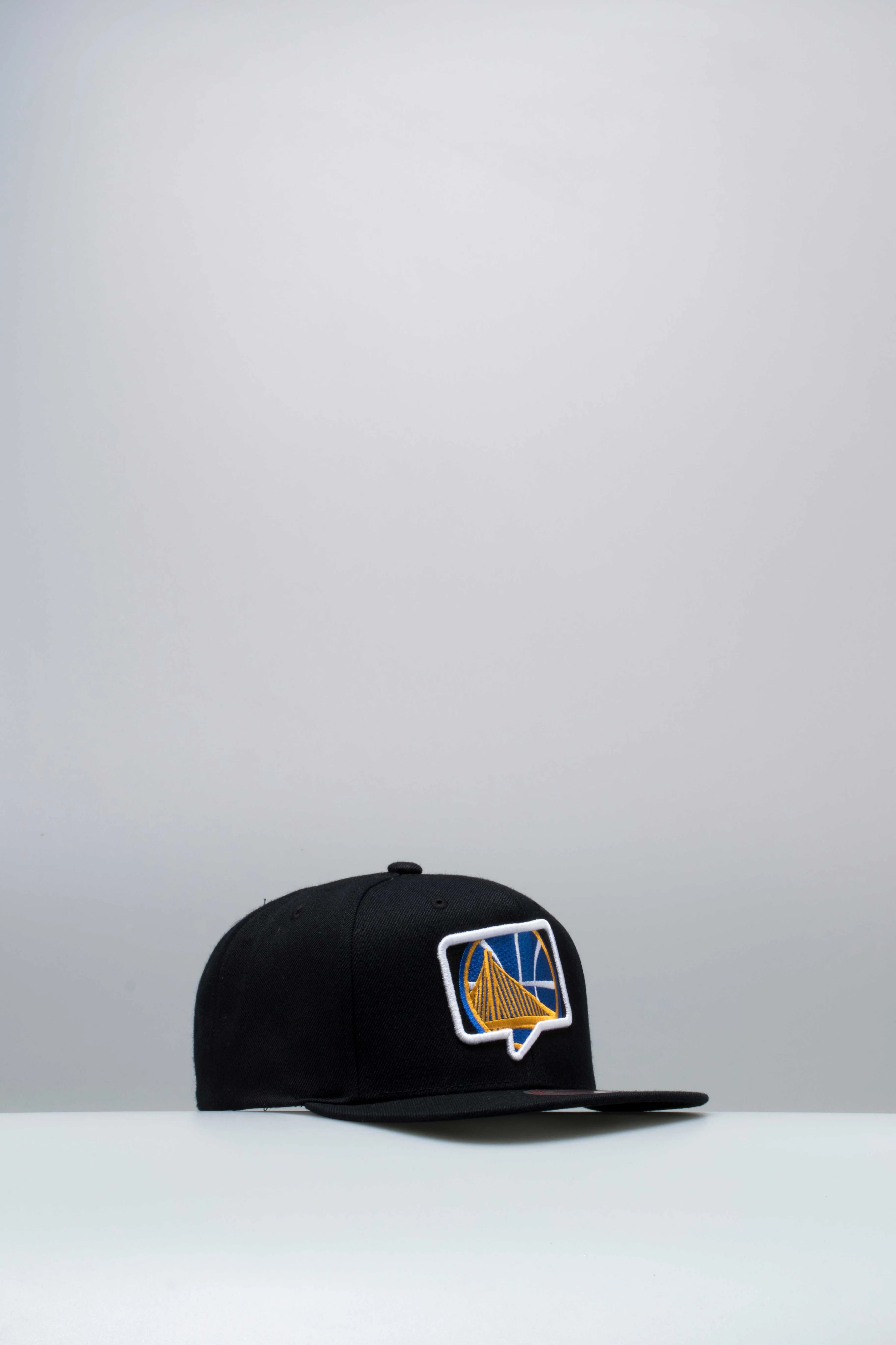 Nice Kicks X Mitchell Ness NBA Talkbox Warriors Mens Snapback Black Blue