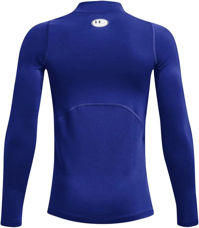 Under Armour Boys ColdGear Fitted Mock Tee