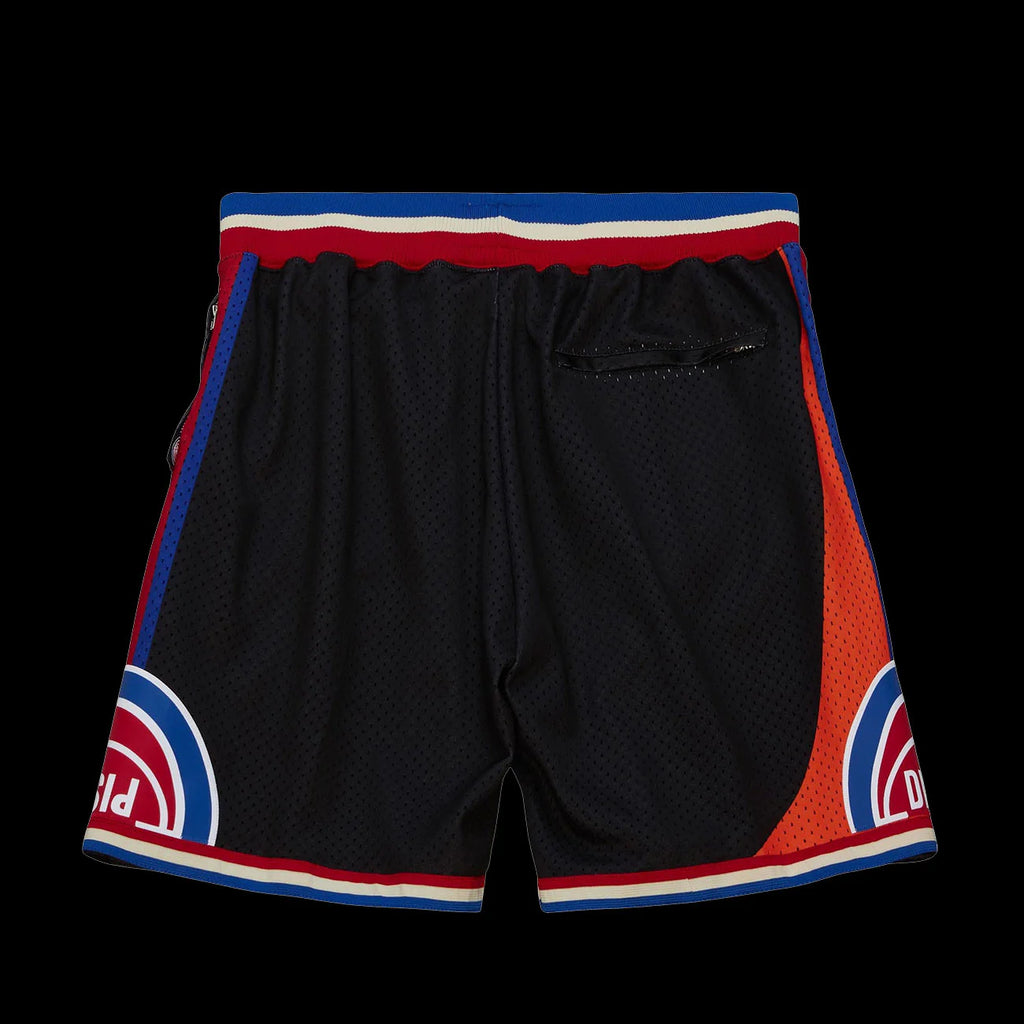 Mitchell Ness x Two18 Detroit Pistons Jersey Shorts Black