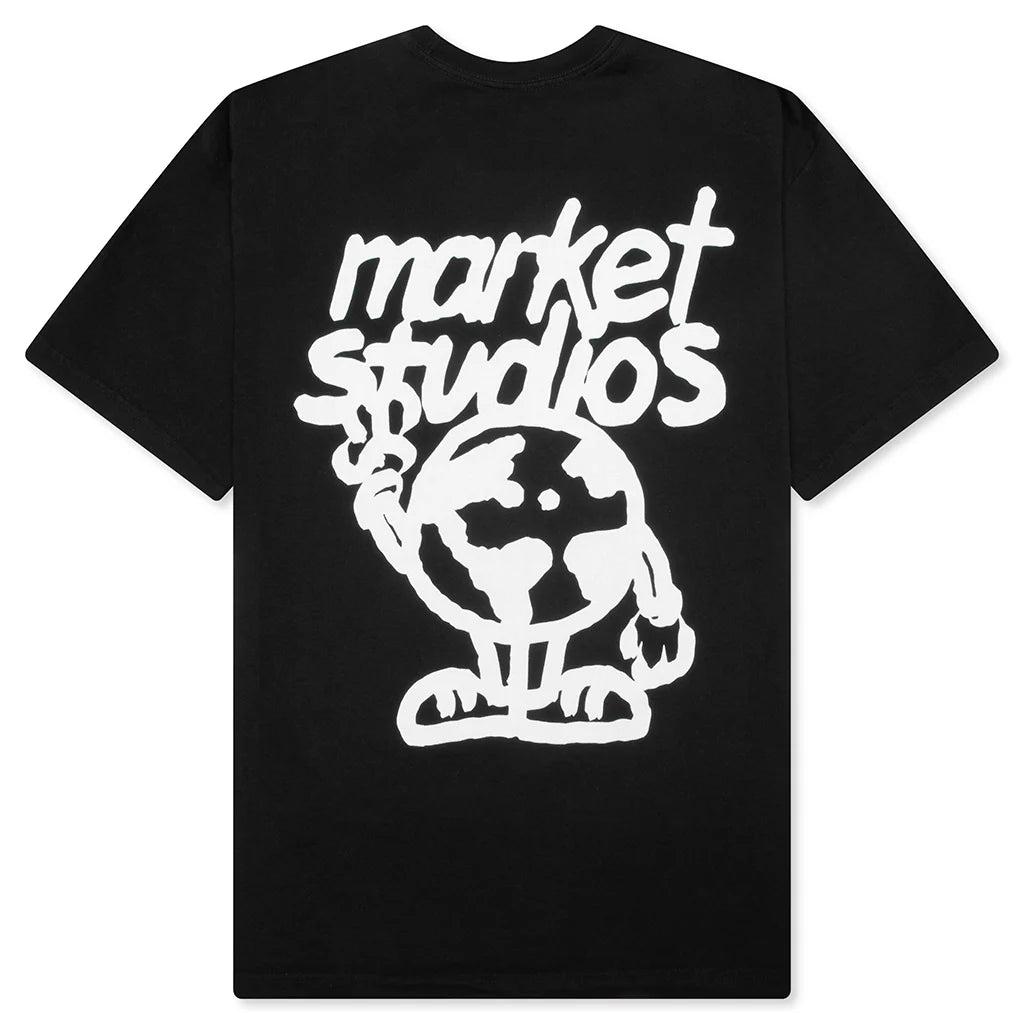 World Peace T Shirt Washed Black